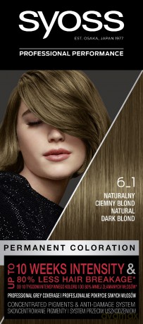 Schwarzkopf Syoss Farba do włosów nr 6_1 Naturalny Ciemny Blond