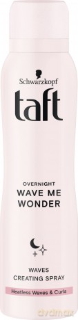 Schwarzkopf Taft Spray do włosów na noc Overnight Waves Me Wonder 150 ml