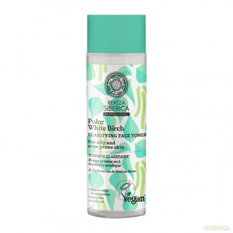 SIBERICA Bereza Professional Oczyszczający Tonik do twarzy Polar White Birch - cera tłusta i trądzikowa 200 ml