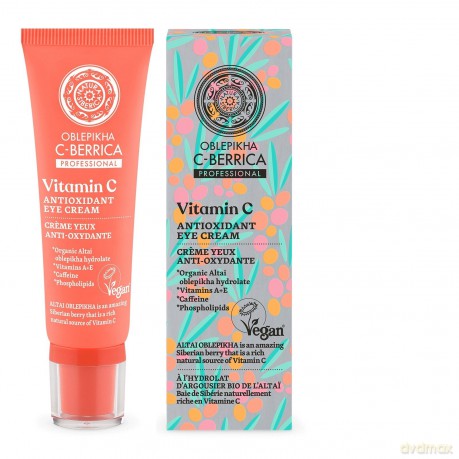 SIBERICA Oblepikha C-Berrica Professional Antyoksydacyjny Krem pod oczy Vitamin C 30 ml
