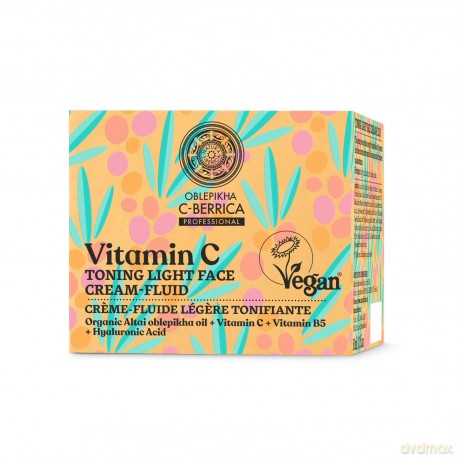 SIBERICA Oblepikha C-Berrica Professional Tonizujący Krem-fluid do twarzy Vitamin C 50 ml