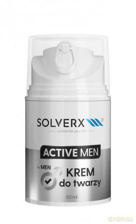 SOLVERX Active Men Krem do twarzy 50 ml