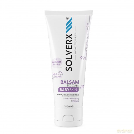 SOLVERX Baby Skin Balsam-Emolient do ciała dla dzieci 250 ml