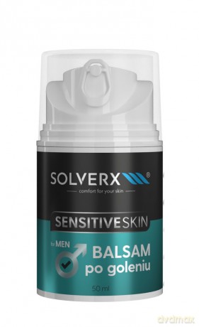 SOLVERX Sensitive Skin Men Balsam po goleniu 50 ml