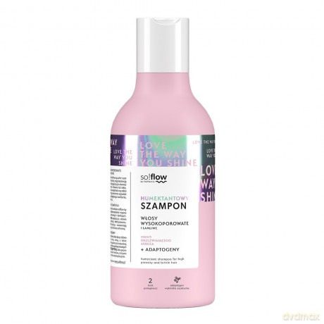 Vis Plantis So!Flow Humektantowy Szampon do włosów wysokoporowatych i łamliwych 400 ml