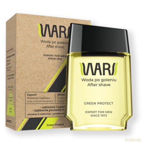 WARS Expert for Men Woda po goleniu Green Protect 90 ml