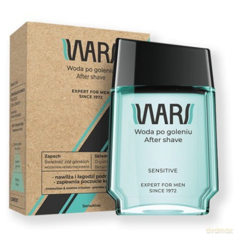 WARS Expert for Men Woda po goleniu Sensitive 90 ml