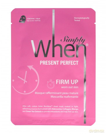 When Simply Maska na twarz w płacie - Present Perfect (01.2023)