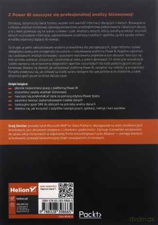 Pierwsze kroki w Power BI. Kompletny przewodnik po praktycznej analityce biznesowej. Wydanie II - Greg Deckler [KSIĄŻKA]