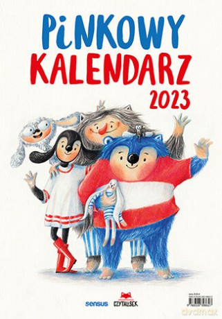 Pinkowy kalendarz 2023 - Urszula Młodnicka, Agnieszka Waligóra [KSIĄŻKA]
