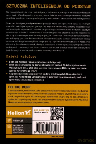 Sztuczna inteligencja od podstaw - Feliks Kurp [KSIĄŻKA]