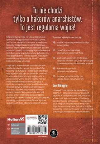 Sztuka wojny cyfrowej. Przewodnik dla śledczego po szpiegostwie, oprogramowaniu ransomware i cyberprzestępczości zorganizowanej - Jon DiMaggio [KSIĄŻKA]