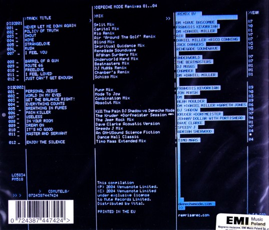 Depeche Mode: Remixes 81>04 [2CD]