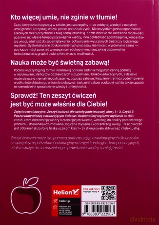 Zajęcia rewalidacyjne. Zeszyt ćwiczeń dla szkoły podstawowej, klasy 1 - 3. Część 2. Poszerzamy wiedzę o otaczającym świecie i doskonalimy logiczne myślenie - Jolanta Pańczyk [KSIĄŻKA]