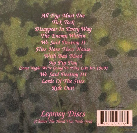 Death In June: All Pigs Must Die [CD]
