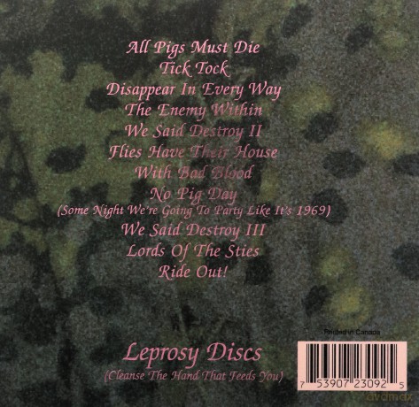 Death In June: All Pigs Must Die [CD]