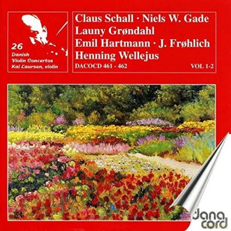 Danish Violin Concertos vol.1: Danish Violin Concertos V1 - Kai Laursen [CD]