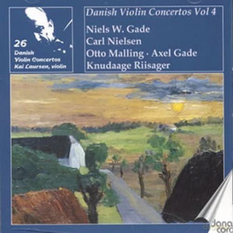 Kai Laursen: Danish Violin Concertos V4 - Kai Laursen [2CD]