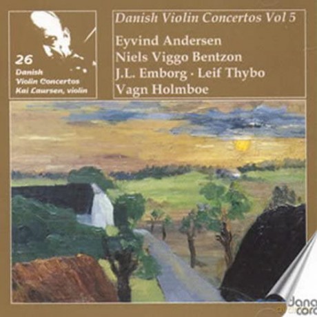Kai Laursen: Danish Violin Concertos V5 - Kai Laursen [2CD]