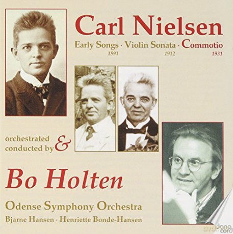Bo Holten: Early Songs/violin Sonata/commotio [CD]