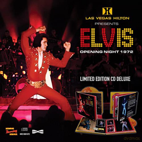 Elvis Presley: Las Vegas Hilton Presents Elvis - Opening Night 1972 [CD]
