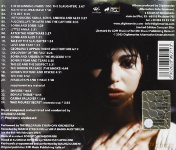 Maschera Di Cera [CD]