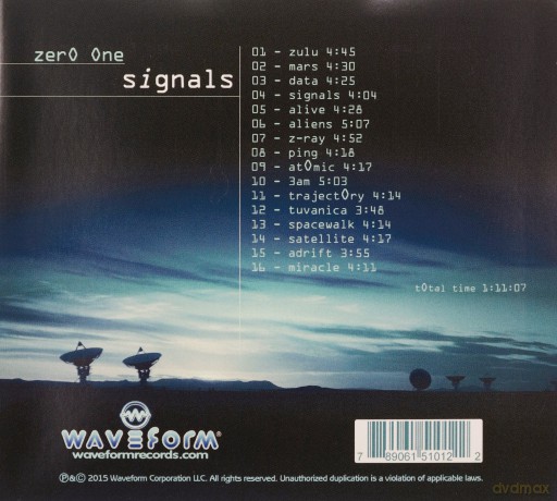 Zero One: Signals [CD]