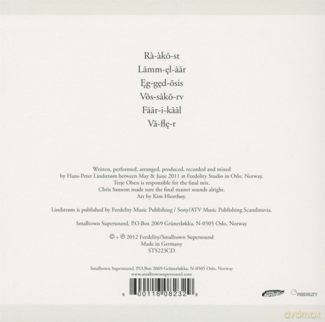 Lindstrom: Smalhans [CD]