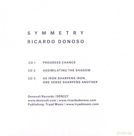 Ricardo Donoso: Symmetry [3CD]