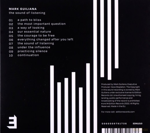Mark Guiliana: The Sound Of Listening [CD]