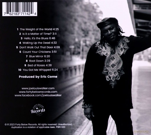 Joe Louis Walker: Weight Of The World [CD]