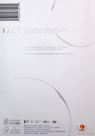 Jimin: Face (Invisible Face) (EP) [CD]