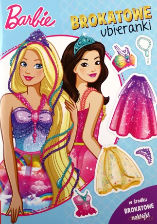 Barbie Dreamtopia. Brokatowe ubieranki [KSIĄŻKA]