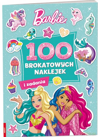 Barbie dreamtopia 100 Brokatowych naklejek [KSIĄŻKA]