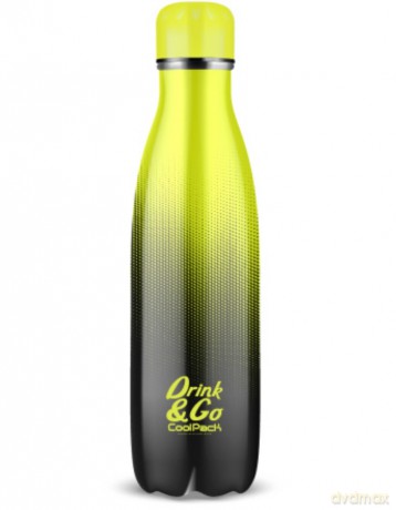 Bidon metalowy 500 ml Coolpack Gradient LEMON
