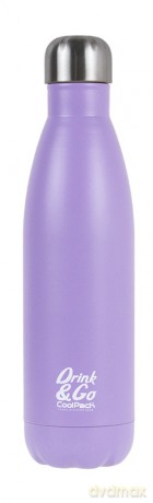 Bidon termiczny metalowy 500 ml Coolpack Pastel fiolet
