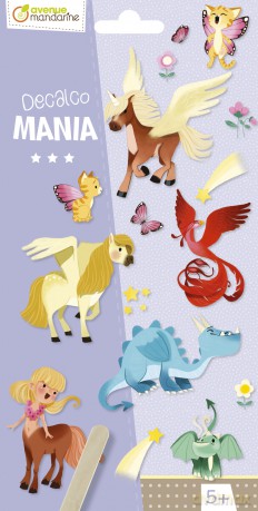 Decalco Mania Fantastyczne zwierzęta