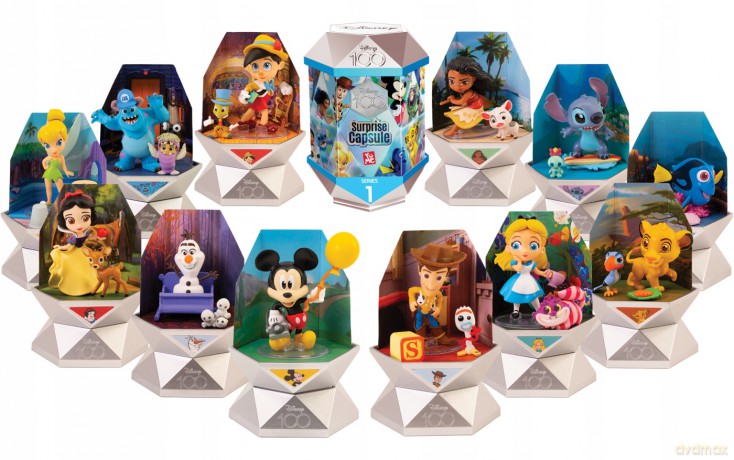Disney kapsuła z figurkami 100 Surprise Capsule - Series 1 [FIGURKA]