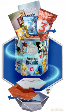 Disney kapsuła z figurkami 100 Surprise Capsule - Series 1 [FIGURKA]