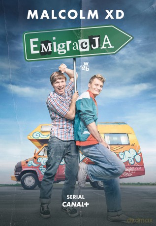 Emigracja (okładka filmowa) - Malcolm XD [KSIĄŻKA]