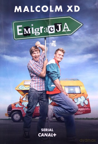 Emigracja (okładka filmowa) - Malcolm XD [KSIĄŻKA]