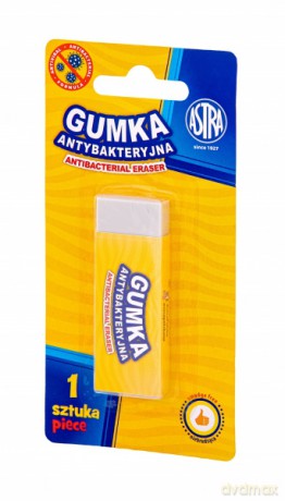 Gumka antybakteryjna 1 szt.