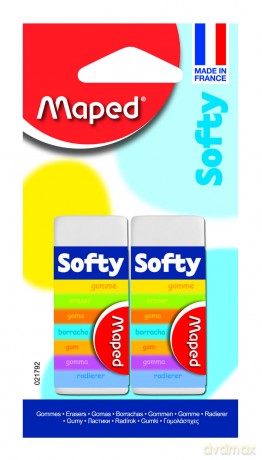 Gumka Maped Softy 2 sztuki blister