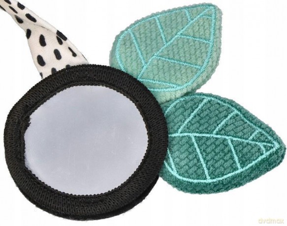 Jamiś spiralka do wózka pastel róż