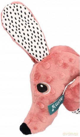 Jamiś spiralka do wózka pastel róż