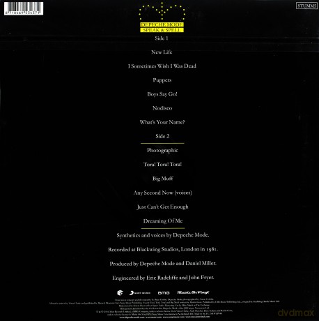 Depeche Mode: Speak And Spell [Winyl]
