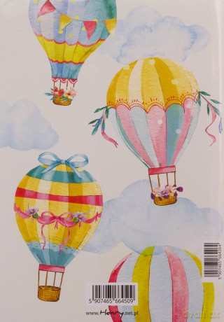 Karnet A5 Balony
