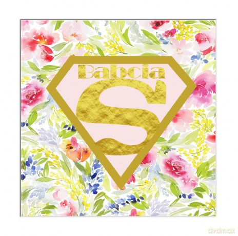 Karnet KW Super Babcia