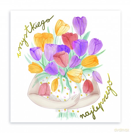 Karnet KW Tulipany