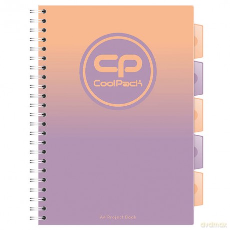 Kołobrulion A4 Coolpack Gradient BERRY